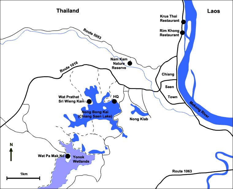 Chiang Saen Map