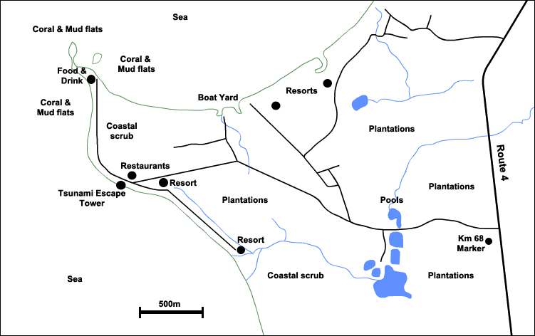 Laem Pakarang Map