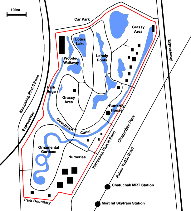 Suan Rot Fai Map